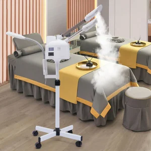 3 in 1 Nano Ionic Facial Steamer with Hot Cold Mist Sprayer Portable
